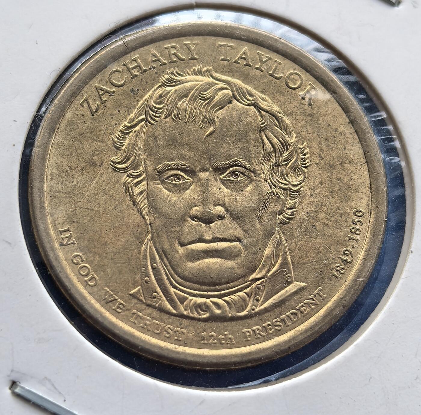 外国优质老铜币银币，周六九点倒数截拍，满百包邮，可寄存半年，喜欢朋友微信扫描二维码可直接参拍 美国第12任总统美墨战争英雄扎卡里·泰勒总统币