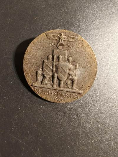 老王徽章第167期 - 德三1936党代会证章