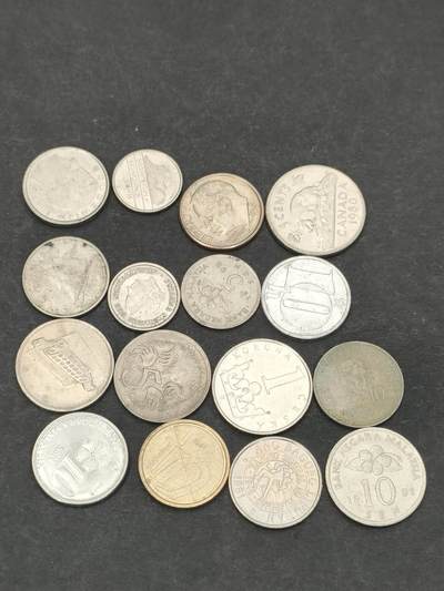 猩哥外币小铺➨【第204场】 - 硬币16个