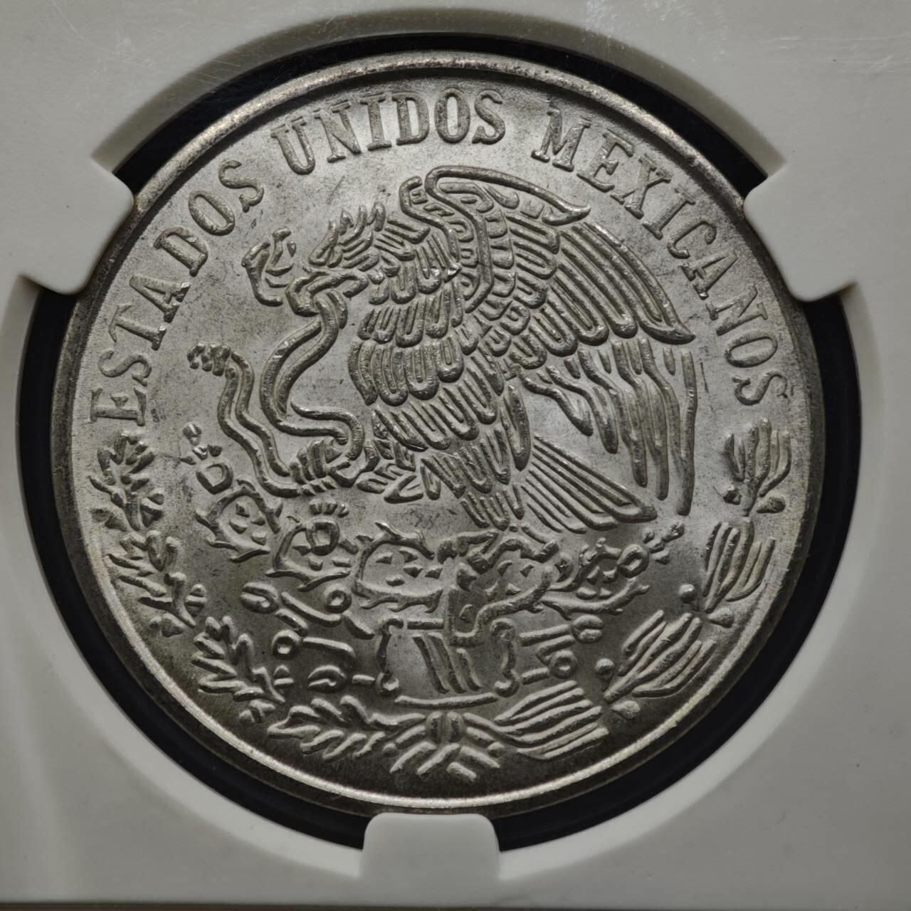 【淘币小摊】实时拍第八百一十五拍   银币套币场   满百包邮可预留二周 每周一统一发货   墨西哥1978年100比索银币 重27.77克720银 银价258