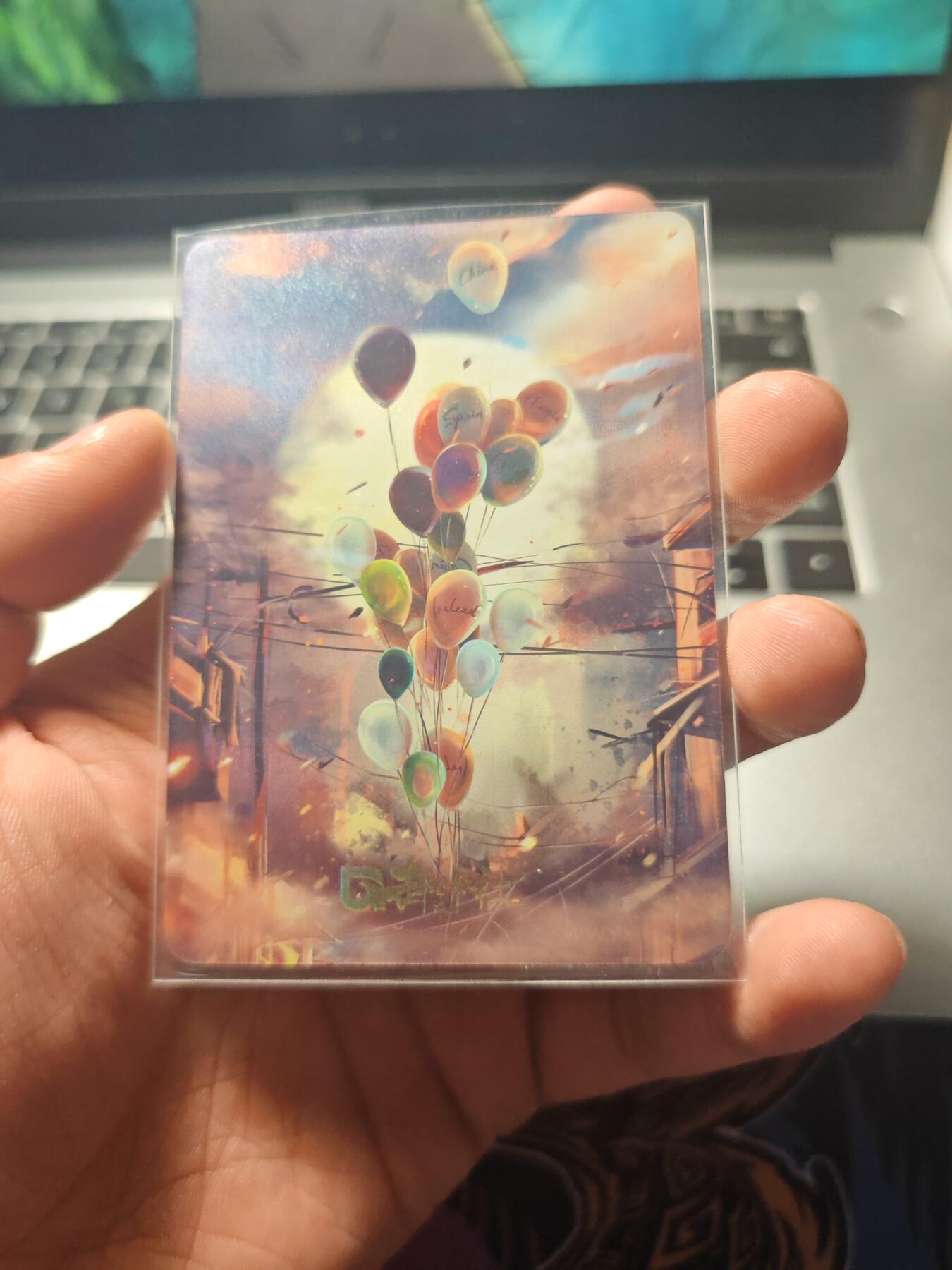 卡牌实验室开始第五次实验 【曙光】趣卡社巴勒斯坦纪念卡