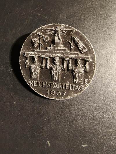 老王徽章第167期 - 德三1937党代会证章