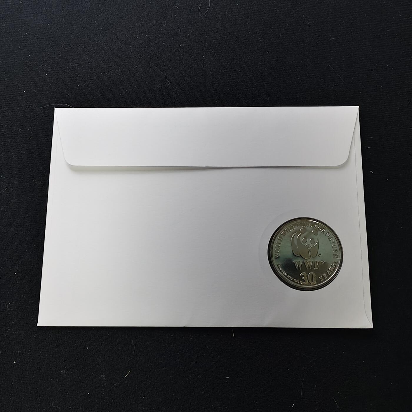 【全场包邮】纯粹捡漏拍482场（免费代拍第19场）-币封+套装+富兰克林（注意佣金） 【邮章封】WWF世界自然基金会1986年30周年‌食蟹海豹纪念邮章封
