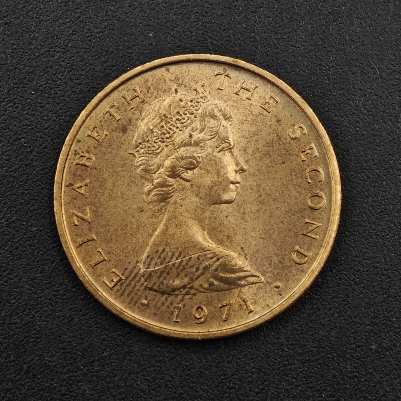 【淘币小摊】实时拍第八百一十四拍   散币场   满百包邮可预留二周 每周一统一发货   马恩岛1971年1便士铜币