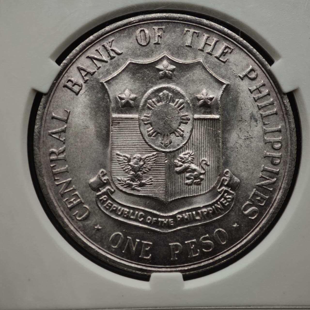 【淘币小摊】实时拍第八百一十五拍   银币套币场   满百包邮可预留二周 每周一统一发货   菲律宾1964年马比尼百年1比索银币26.7克900银 银价310