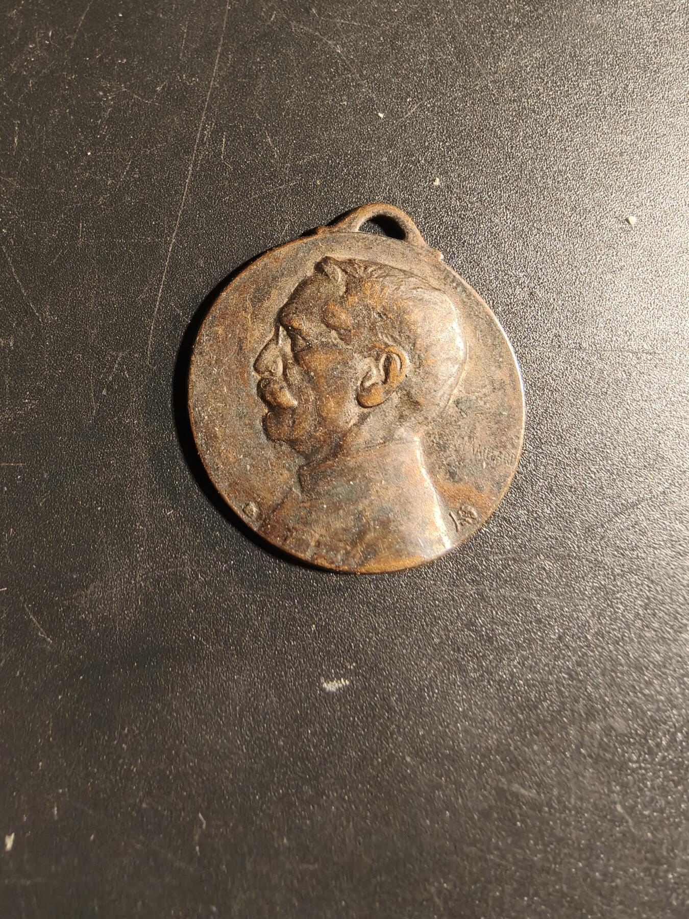 老王徽章第167期 法国一战约瑟夫•加利尼元帅铜章