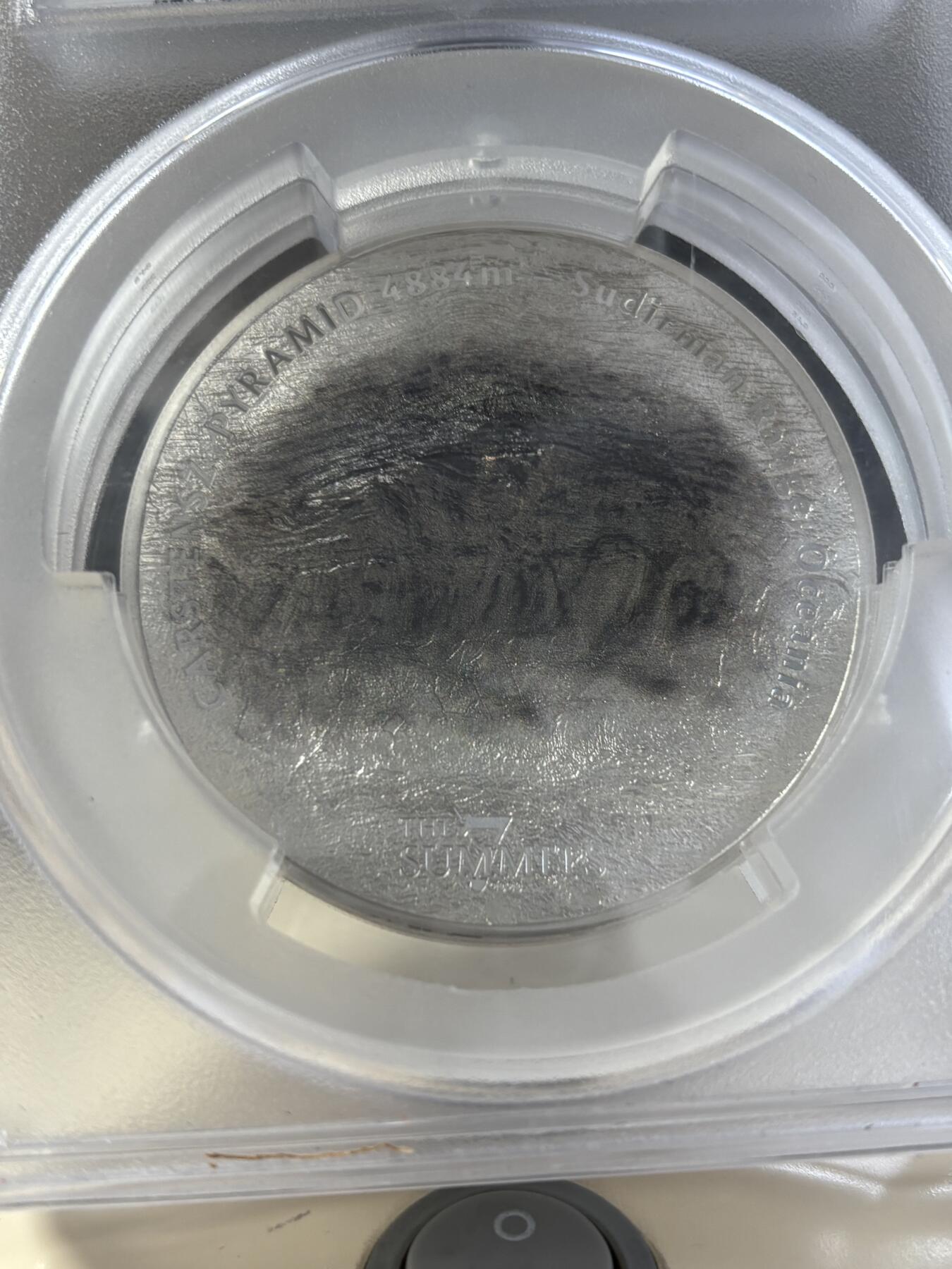 第184期拍卖 库克2020年七大峰系列查亚峰5盎司彩银币PCGS-MS70首无盒无证书，999银，发行777枚