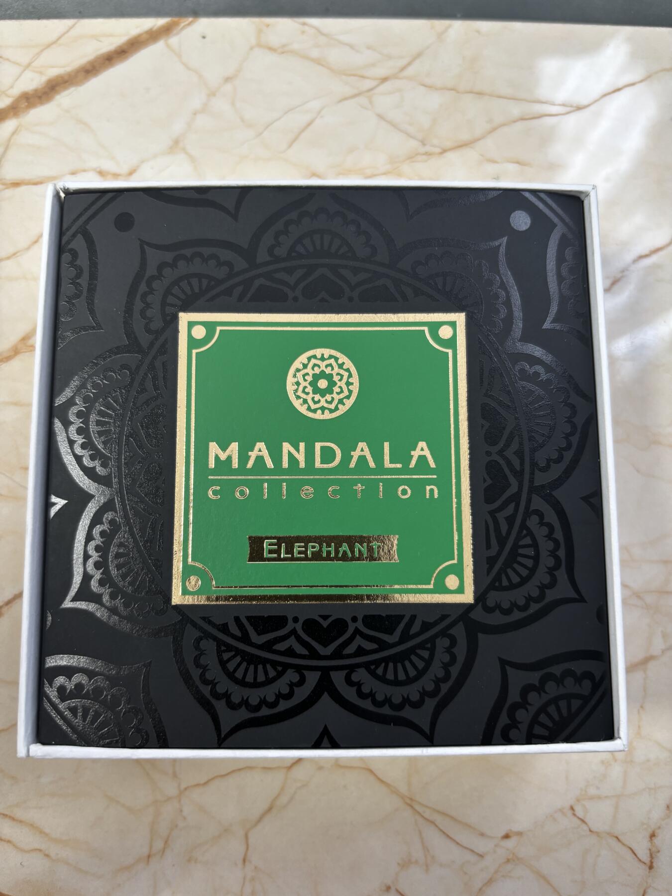 第184期拍卖 纽埃2019年曼陀罗黄金对称系列大象,2盎司高浮雕仿古镶嵌紫红施华洛世奇彩色银币.999银银价862，发行500枚