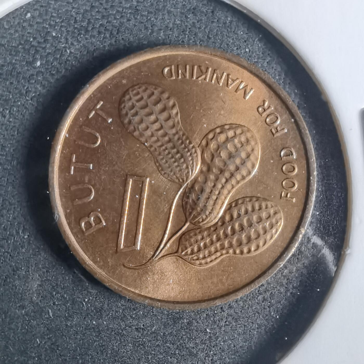 沼泽如烟--第919场 冈比亚1974年一分FAO