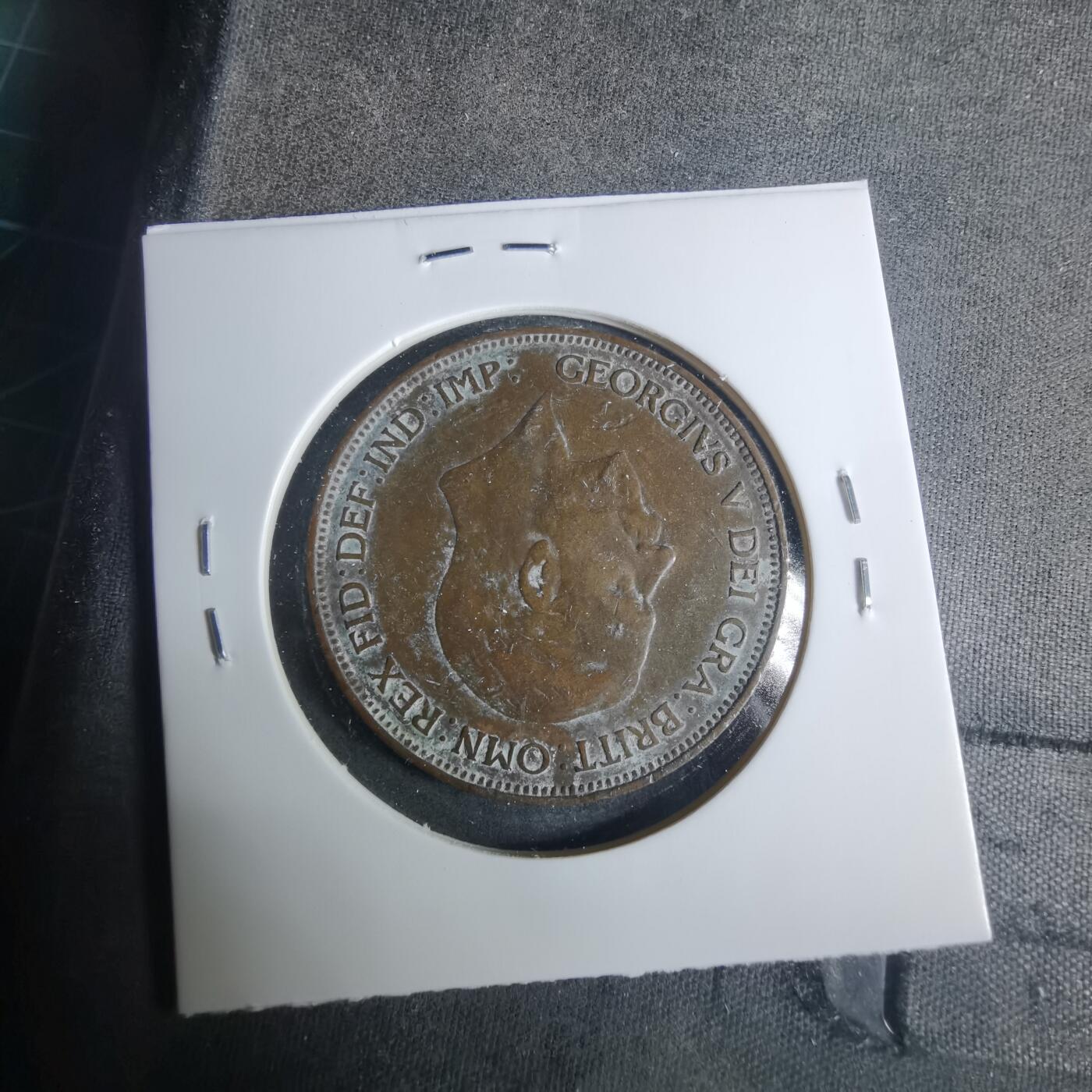 沼泽如烟--第919场 英国1936年1便士