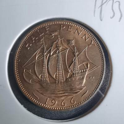 沼泽如烟--第919场 - 英国1966年半便士