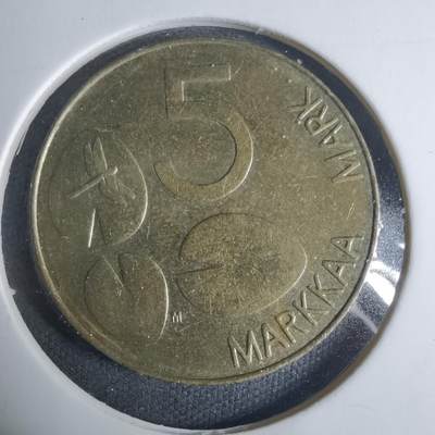 沼泽如烟--第919场 - 芬兰1995年5马克