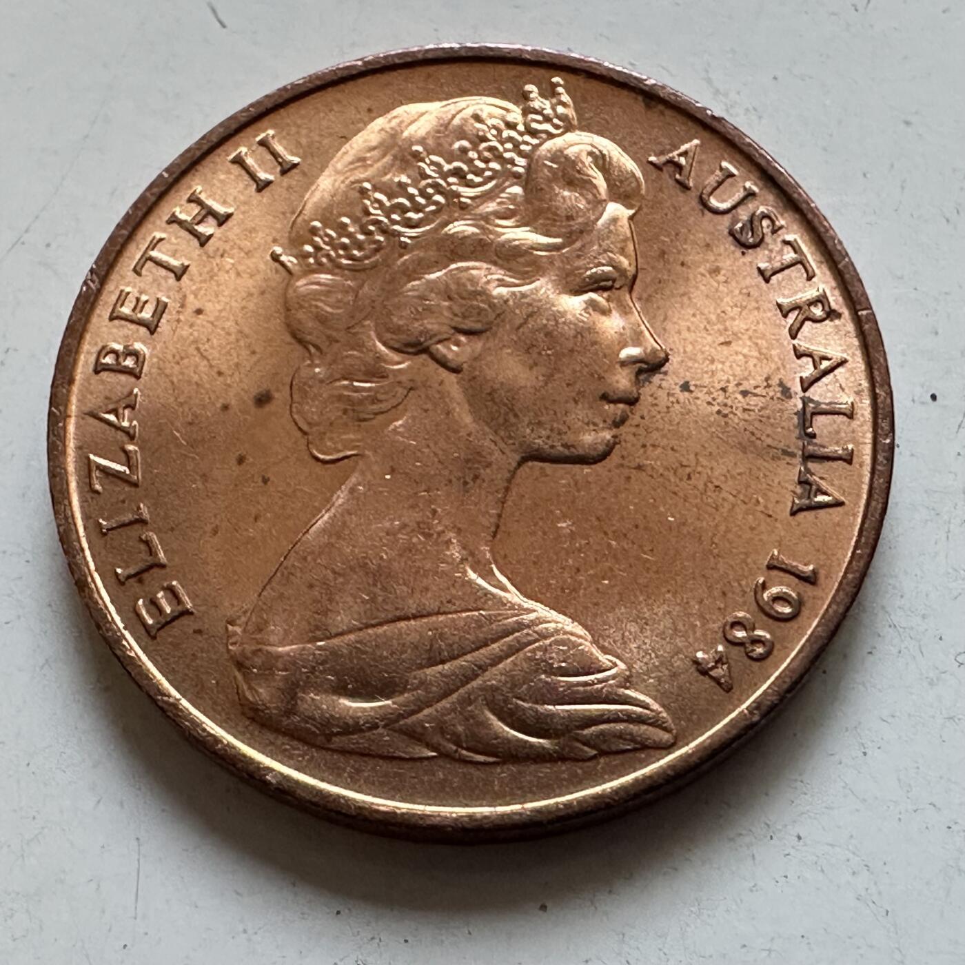 🌹外币初藏🌹🐯2025年第135场  每周二四六晚8️⃣点 接代拍 澳大利亚1984年2分