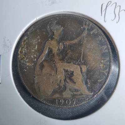 沼泽如烟--第919场 - 英国1907年1便士