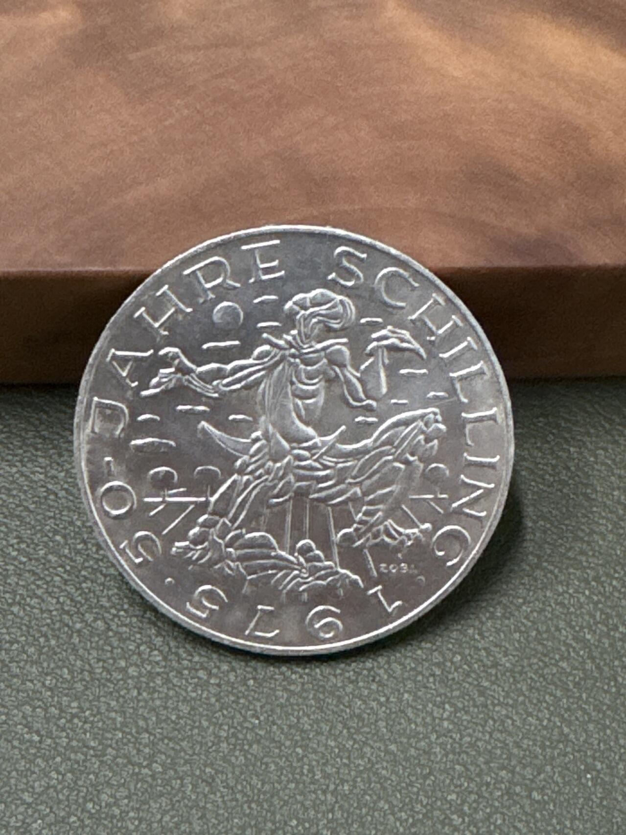 ❤️【币观天下】❤️ 第333期钱币拍卖- 2025.12.5周五晚上6点半场-长期征集拍品 奥地利1975年银