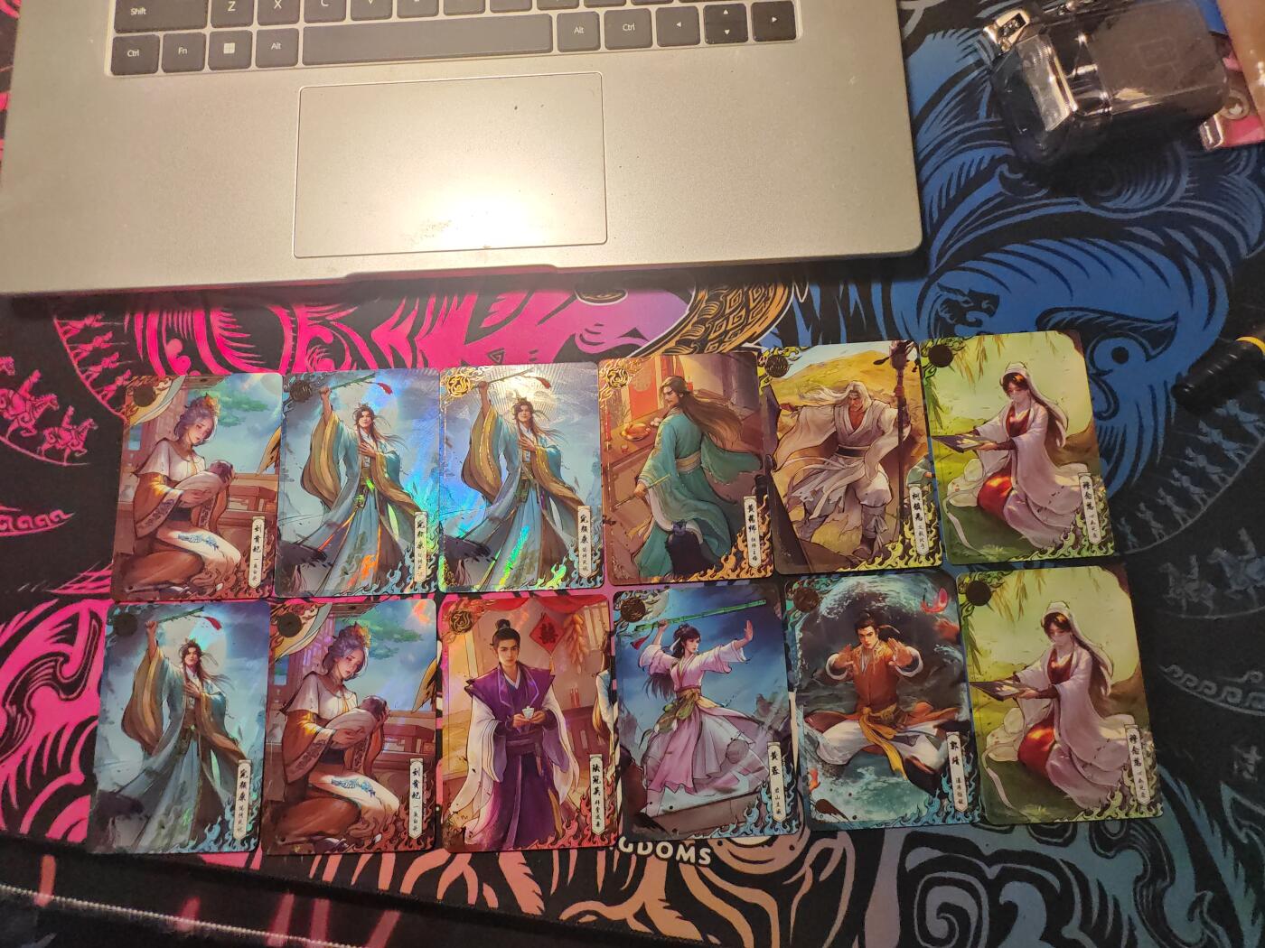 卡牌实验室开始第五次实验 【朱雀】卡游金庸侠客令下朱雀卡×44