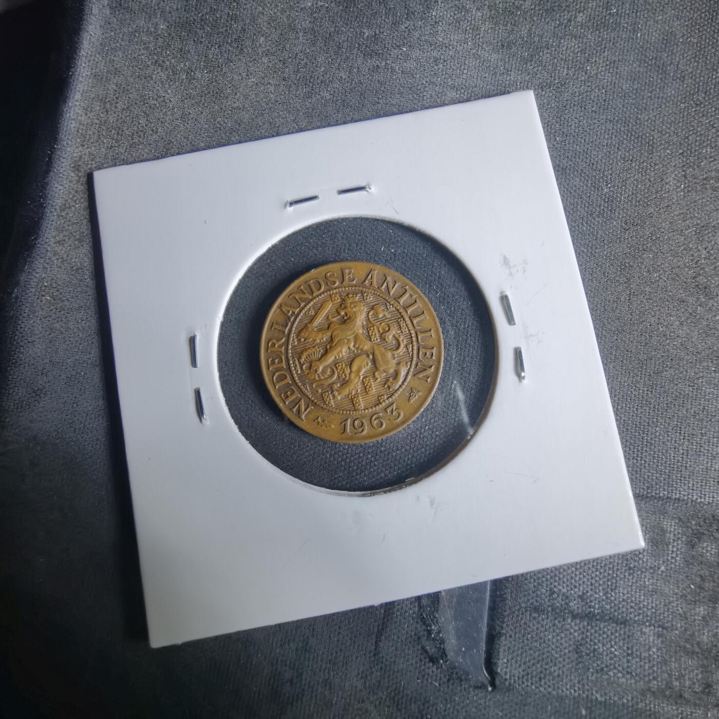 沼泽如烟--第919场 荷属安的列斯1963年一分