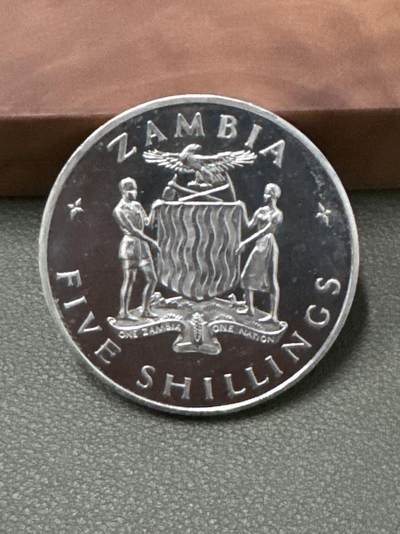 ❤️【币观天下】❤️ 第333期钱币拍卖- 2025.12.5周五晚上6点半场-长期征集拍品 - 赞比亚1965年精制币