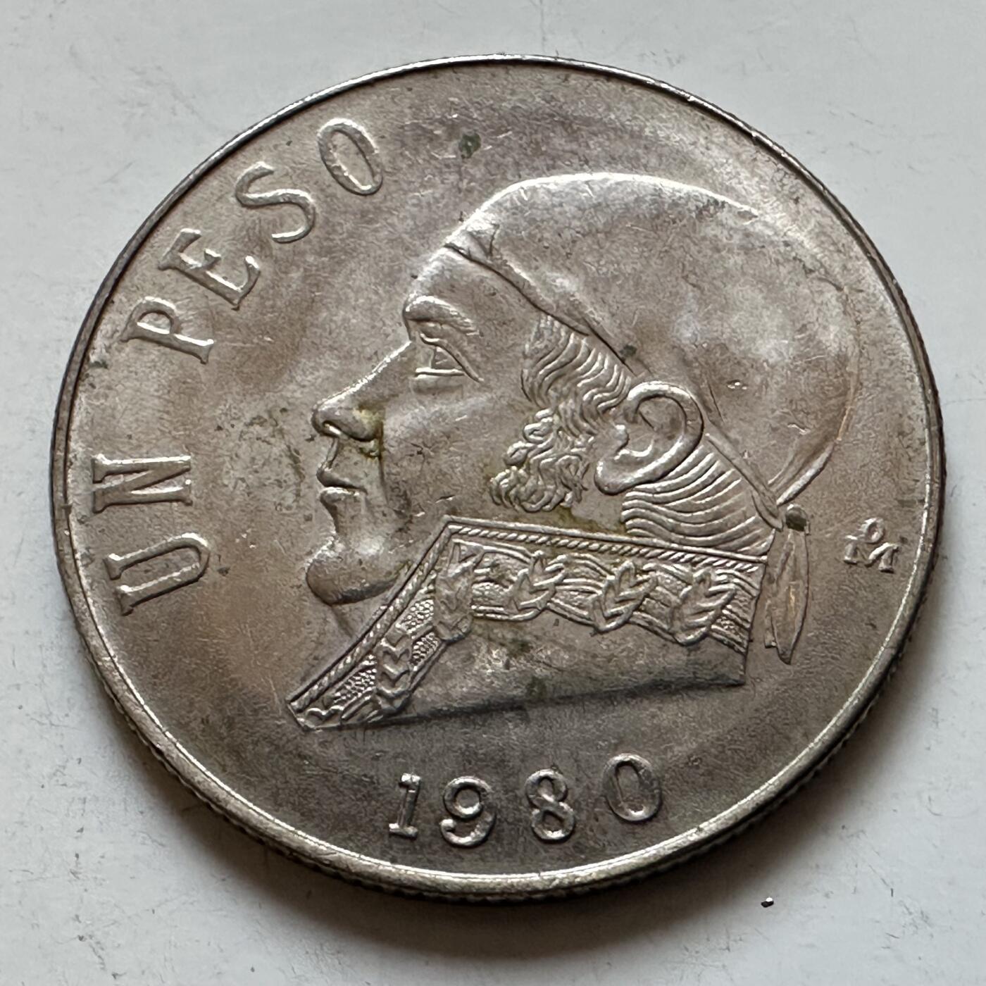 🌹外币初藏🌹🐯2025年第135场  每周二四六晚8️⃣点 接代拍 墨西哥1980年一比索