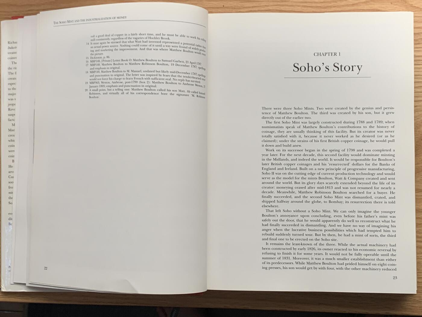 《竞宝斋》第444场 周日，周一，2场连拍 （全场包邮） SOHO造币厂-工业化铸币的起源，大16开精装版。工业革命代表性企业SOHO开创现代化铸币工业故事，资料详实，英系藏家必入。重约1.7公斤。