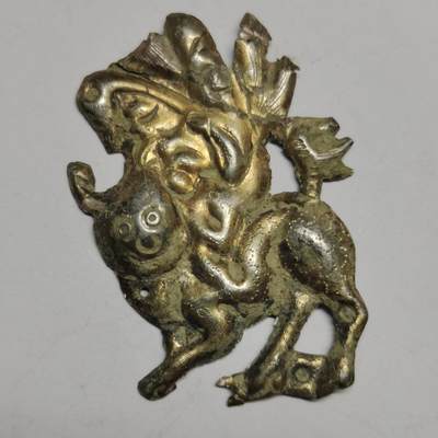 杂件专场85期 - 清代老银吉兽