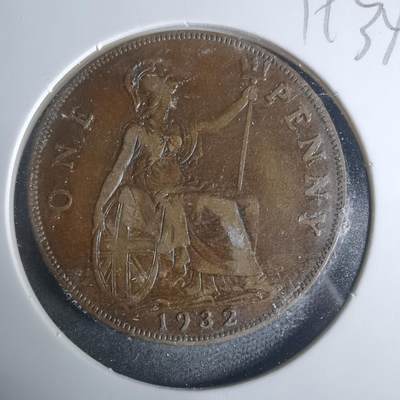 沼泽如烟--第919场 - 英国1932年1便士