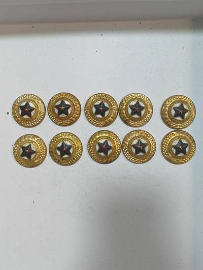 朝鲜帽徽10个 - 朝鲜帽徽10个