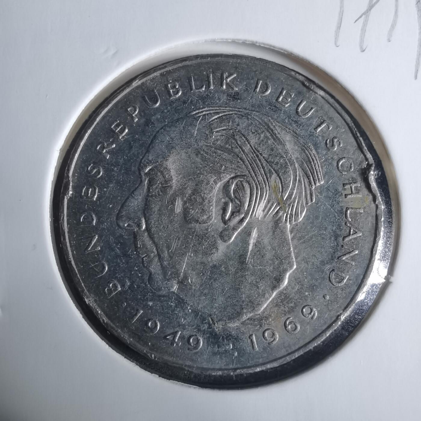 沼泽如烟--第919场 德国1979年2马克