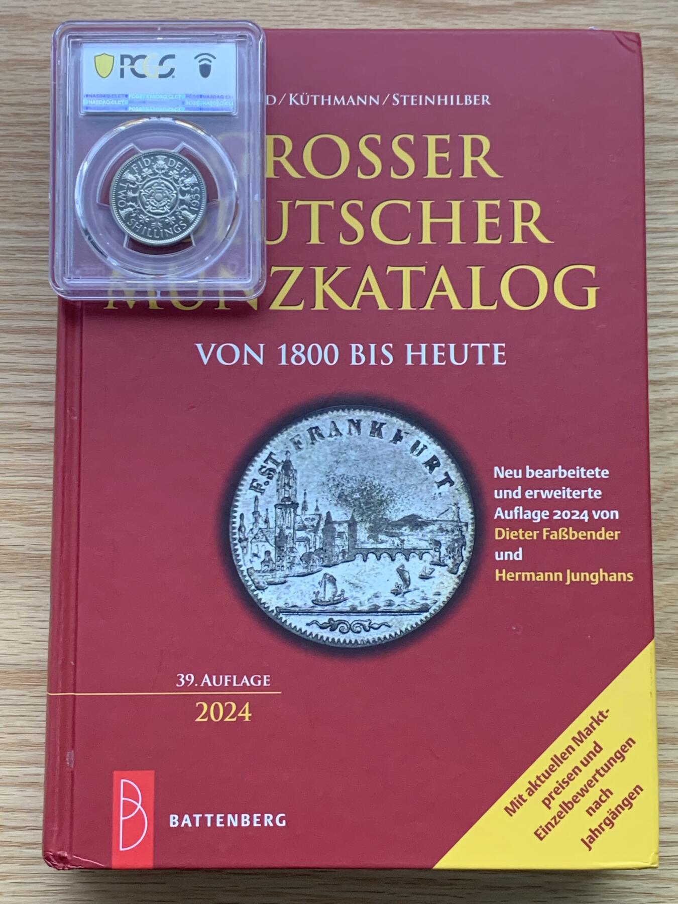 《竞宝斋》第444场 周日，周一，2场连拍 （全场包邮） 德国2024巴滕目录 精装本 从1800年至今 重约1.55公斤 共728页