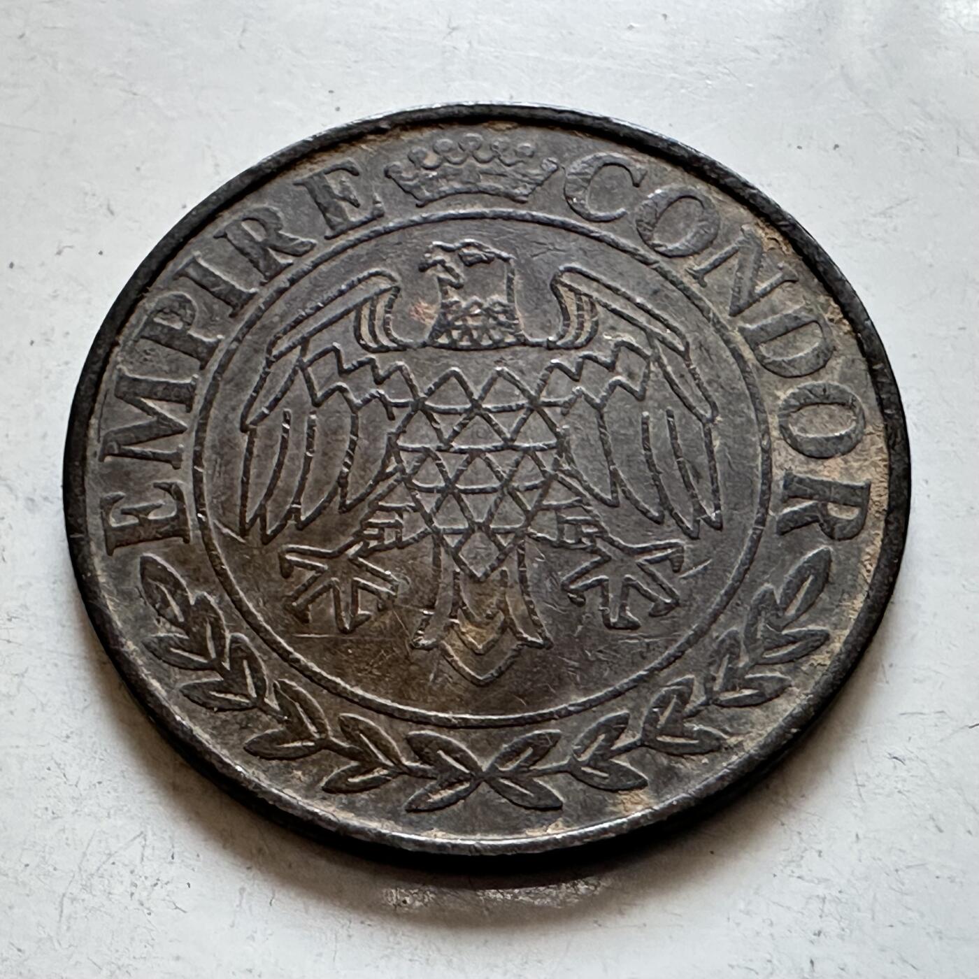 🌹外币初藏🌹🐯2025年第135场  每周二四六晚8️⃣点 接代拍 帝国神鹰代用币