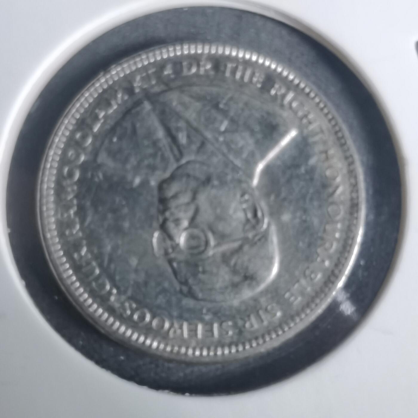 沼泽如烟--第919场 毛里求斯1987年半卢比