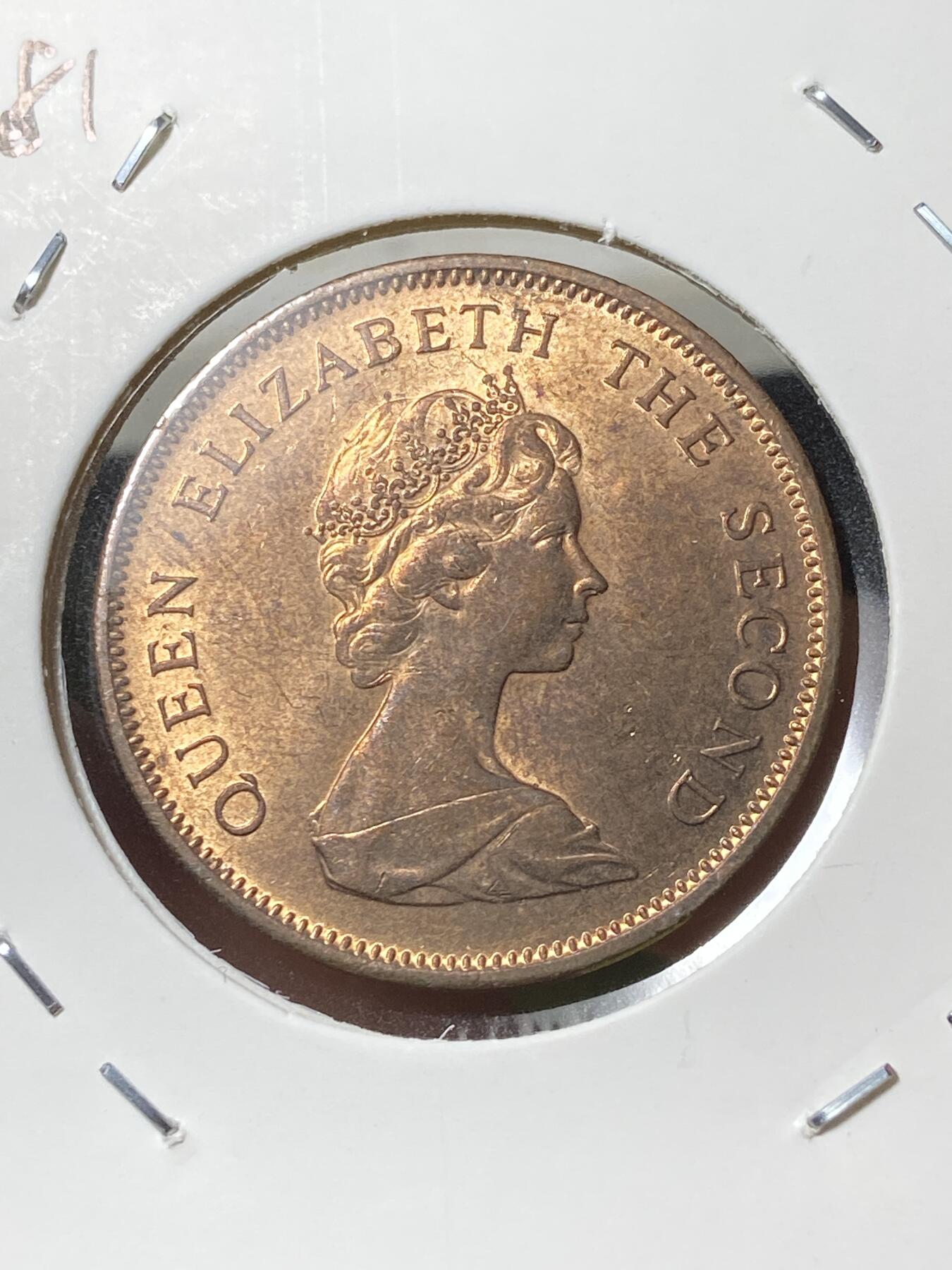 2025年第一百三十三场(总第一百五十九场）外国好品纸夹散币场(免佣金) 带光好品–泽西岛🇯🇪1981单年份2便士(伊丽莎白二世中年花冠第二套)