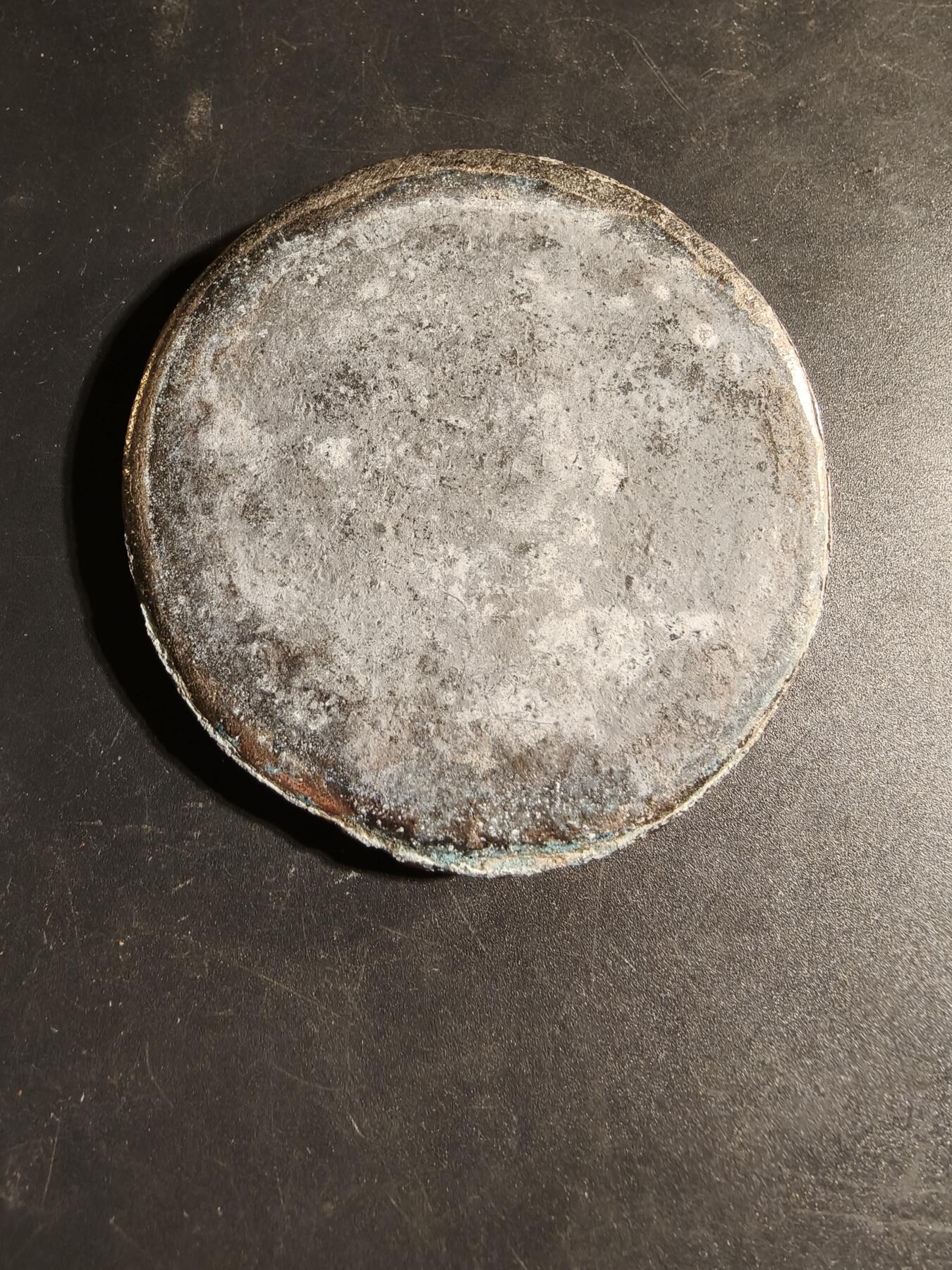 老王徽章第167期 亚历山大大帝德拉克马风格纪念章     直径74mm.    重量194.5g