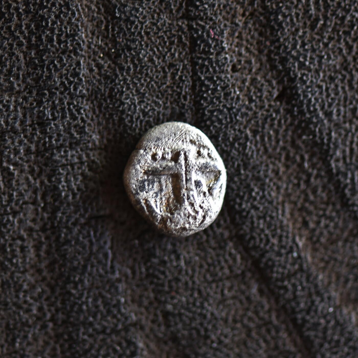 【良泉】【2025年最后一场】12月18日晚19.30点开拍！188组【直播场】西方古代钱币、丝路杂项、印章！ 【少见】公元前5-4世纪【古希腊】阿波罗尼亚，船锚/卍螺旋，半奥波银币，0.42克