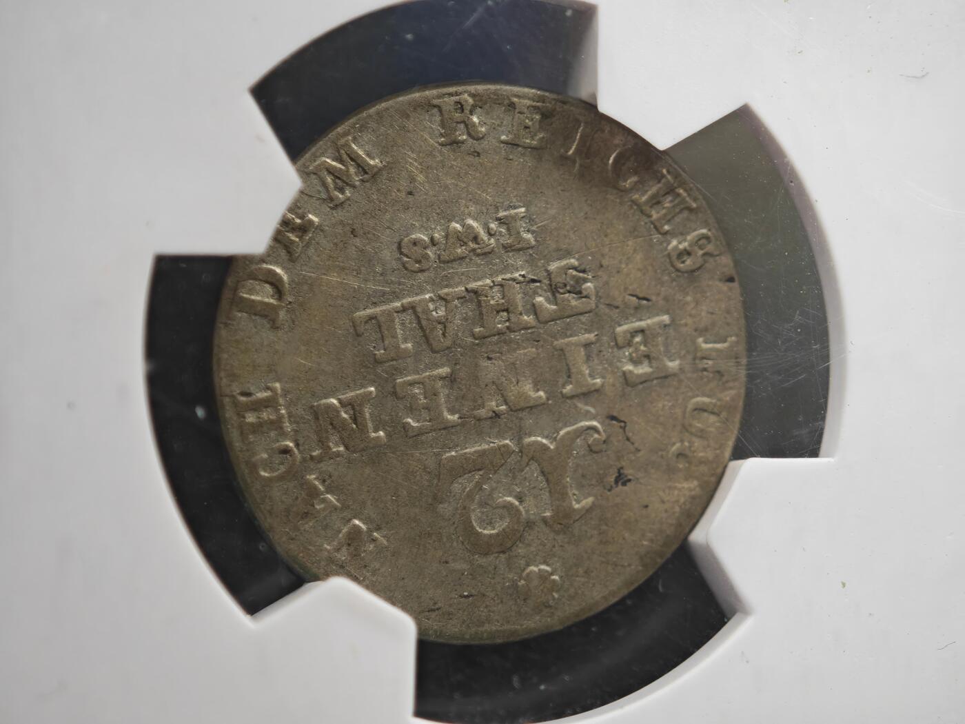 12月1日精品徽章专场 华夏评级 1770年德国银币 具体看评级信息