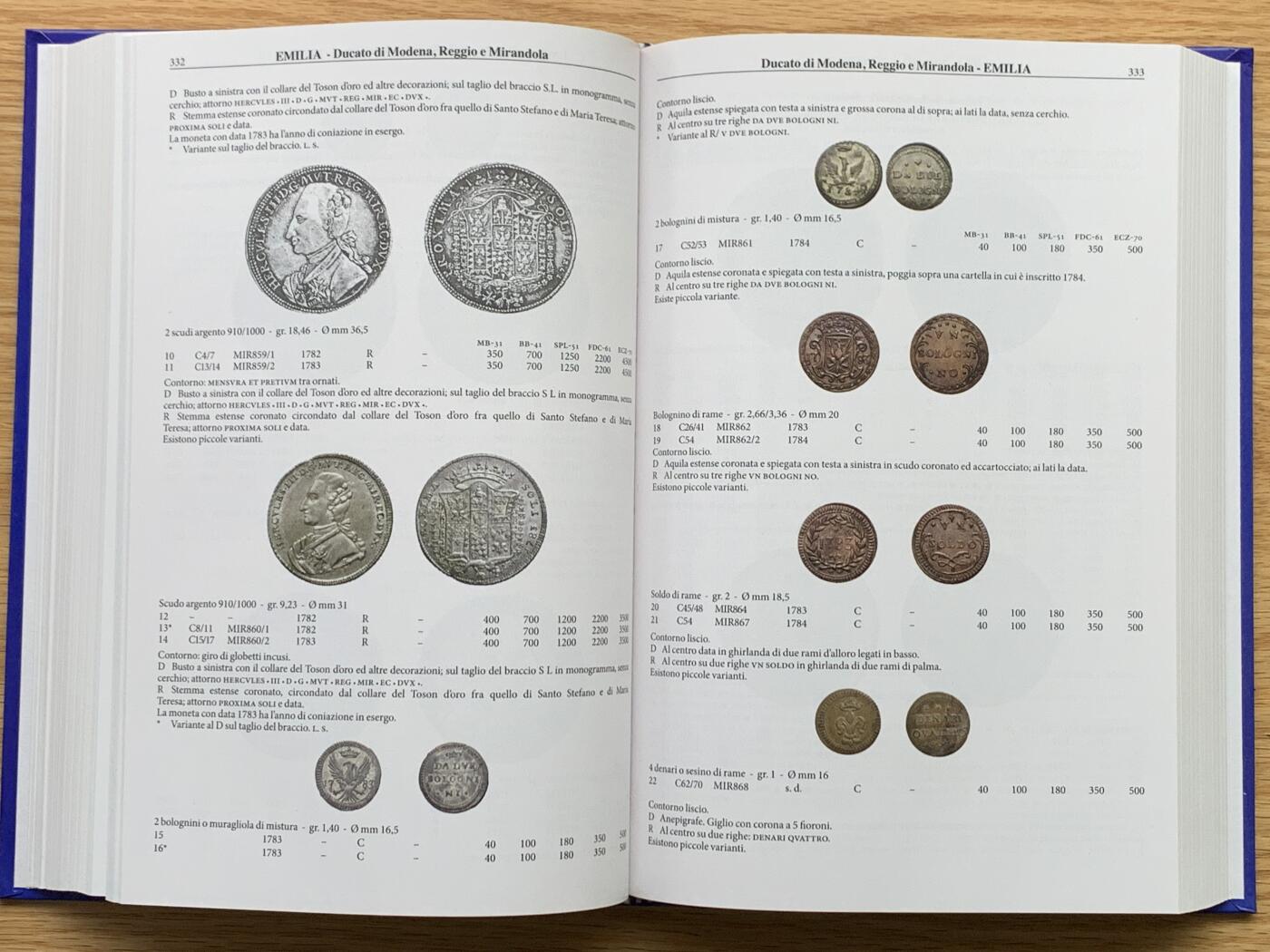 《竞宝斋》第444场 周日，周一，2场连拍 （全场包邮） 全新 Montenegro2025意大利钱币目录 最新2025版，全新的价格指南，将近700页的厚度 精装胶板印刷，玩意系必备目录，重约1.2公斤。