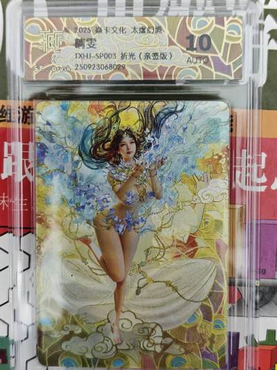 第十五期（周日截拍）惊喜不断看简介 - 【亲签】2025 焱卡文化 太虚幻境 ST-Brush晴雯TXHI-SP003 折光(亲签版)