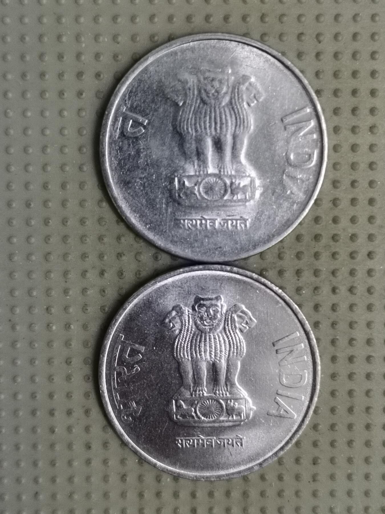 2025年第126场各国散币拍卖（总第126场） 印度2卢比2枚