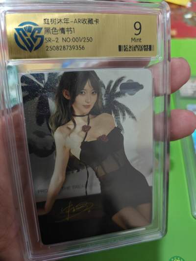 第十五期（周日截拍）惊喜不断看简介 - 【首编】庭树沐年-AR收藏卡黑色情书1SR-2 NO:001/250