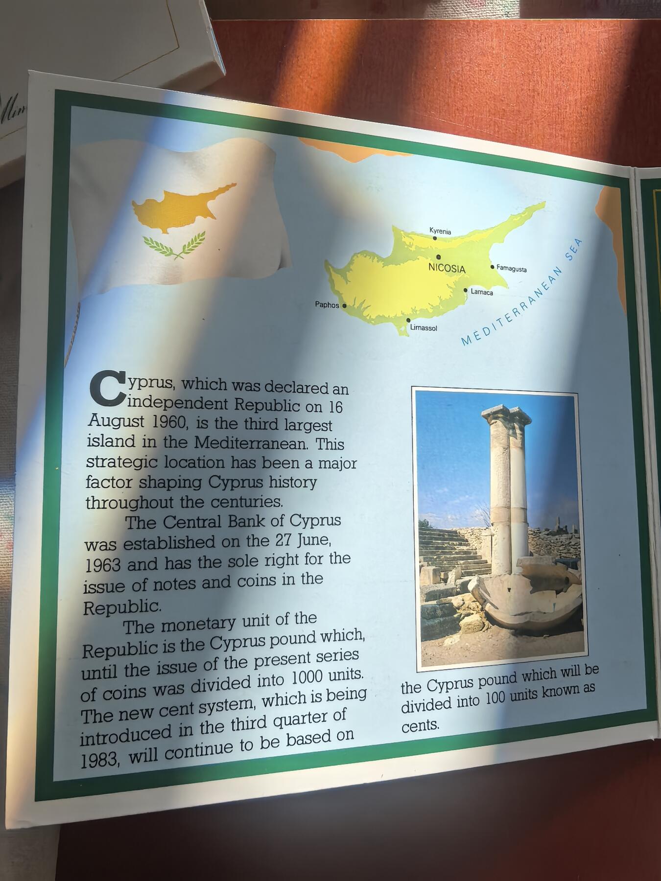 长老汇蛇年精选第七十八场拍卖 1983塞浦路斯6枚套装，卡装