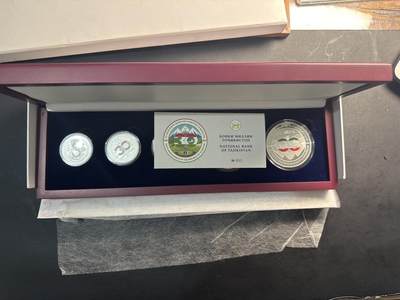 ❤️【币观天下】❤️ 第333期钱币拍卖- 2025.12.5周五晚上6点半场-长期征集拍品 - 塔吉克斯坦2021年独立30周年5枚精制纪念银币套装合计150G发行量只有100套