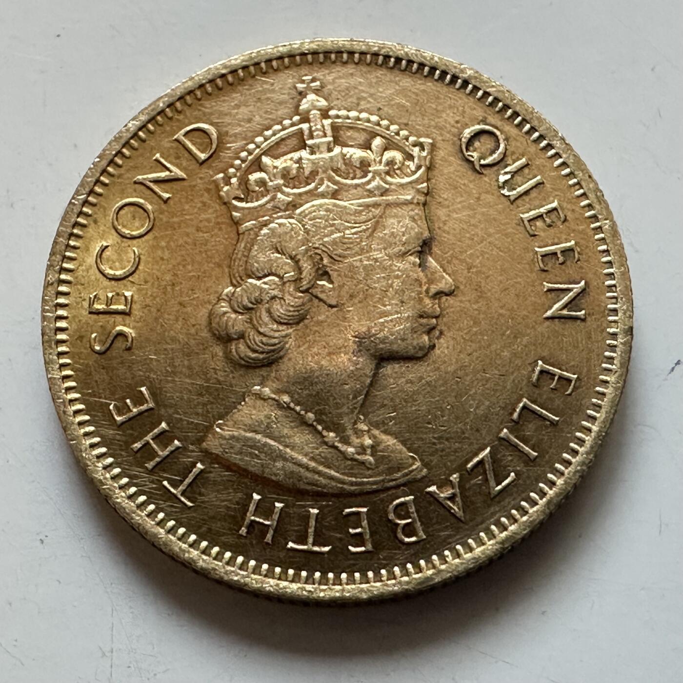 🌹外币初藏🌹🐯2025年第135场  每周二四六晚8️⃣点 接代拍 香港1980年1毫 特年