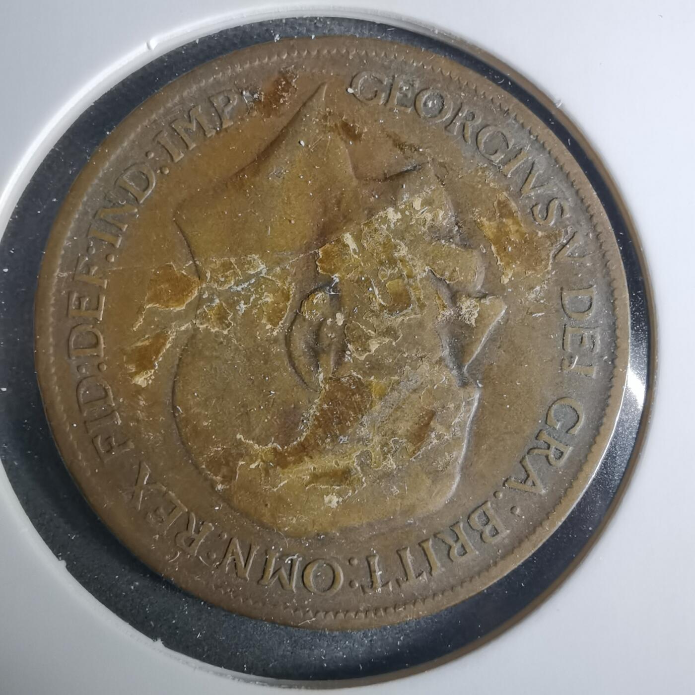 沼泽如烟--第919场 英国1922年1便士