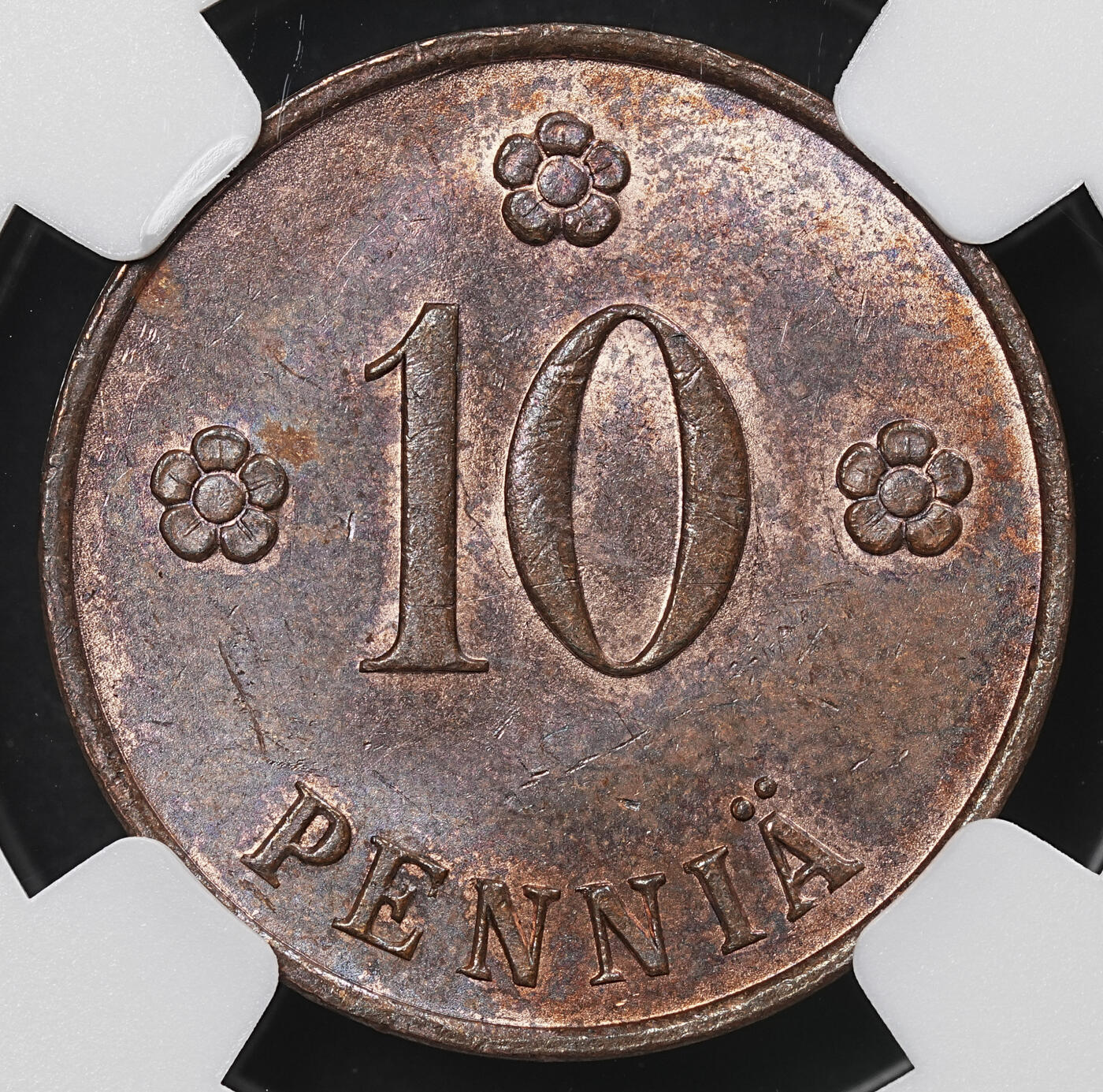 修遠堂世界钱币第九十六期 NGC评级 芬兰钱币2枚