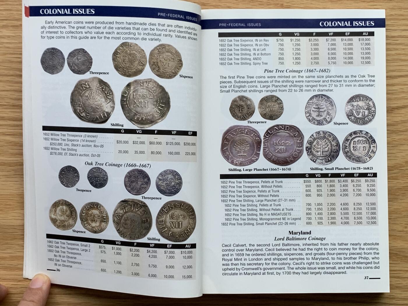 《竞宝斋》第444场 周日，周一，2场连拍 （全场包邮） 2007年美国官方红皮书 硬币收藏领域的权威参考工具书 钱币目录 414页 细节见图 重达1斤