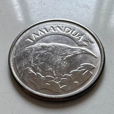 🌹外币初藏🌹🐯2025年第135场  每周二四六晚8️⃣点 接代拍 - 巴西1994年10克鲁塞罗