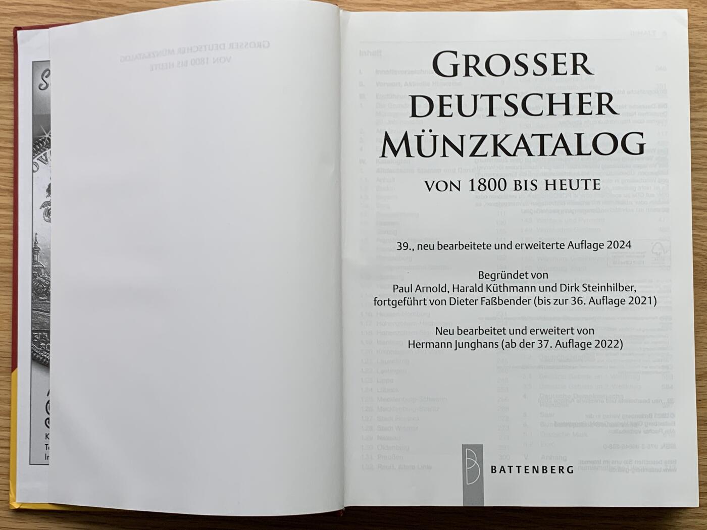 《竞宝斋》第444场 周日，周一，2场连拍 （全场包邮） 德国2024巴滕目录 精装本 从1800年至今 重约1.55公斤 共728页