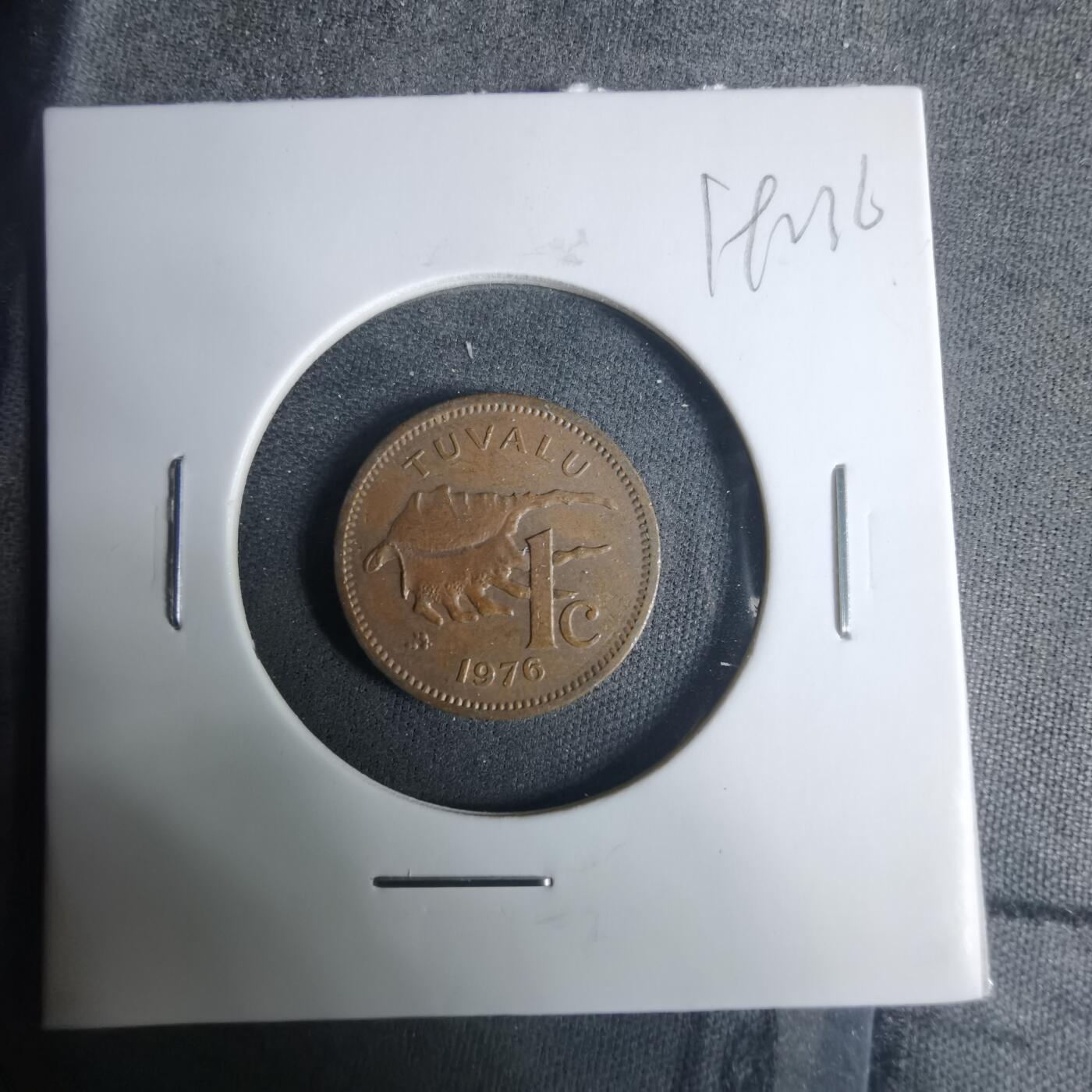 沼泽如烟--第919场 图瓦卢1976年一分