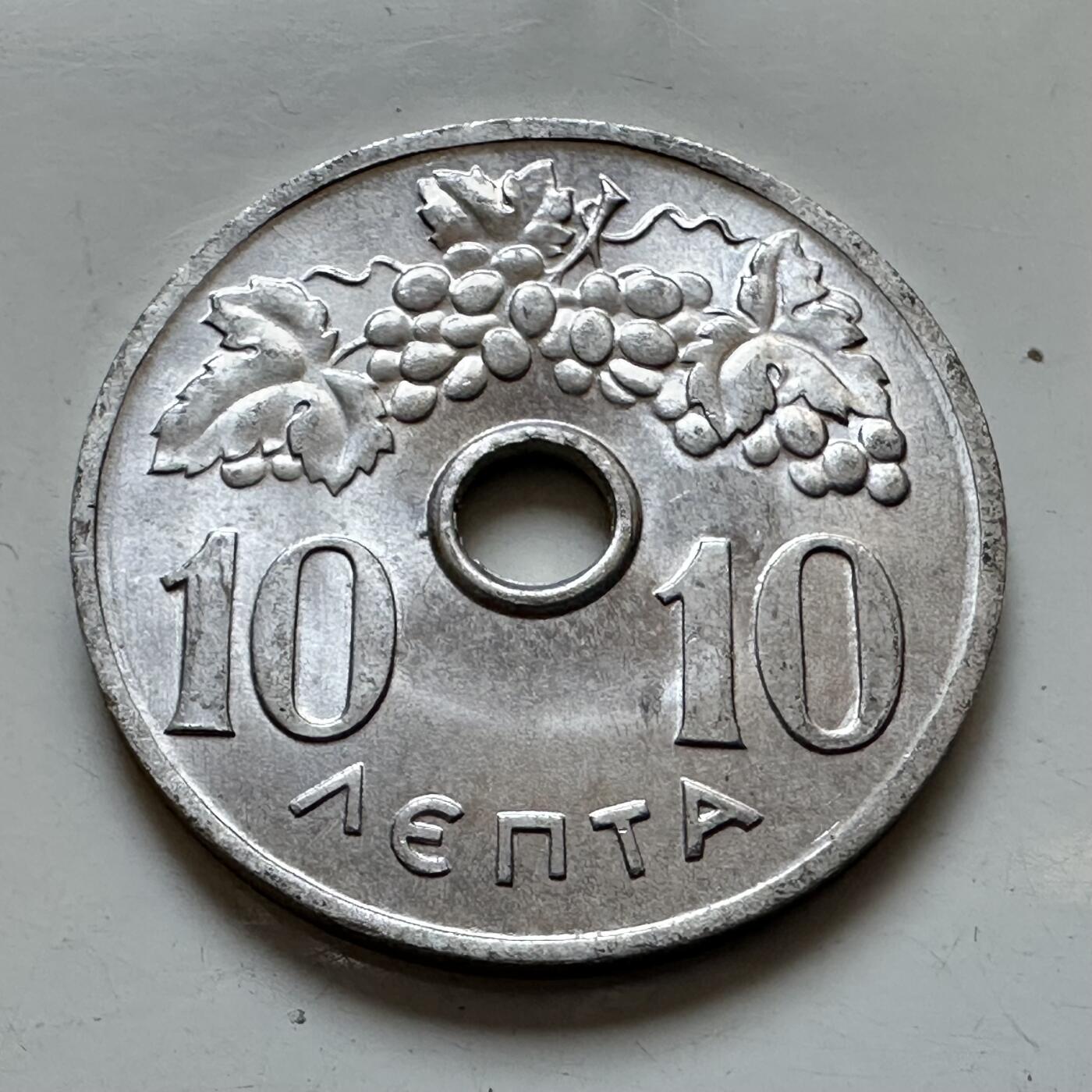 🌹外币初藏🌹🐯2025年第135场  每周二四六晚8️⃣点 接代拍 希腊1969年10雷普塔