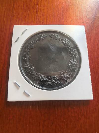 长老汇蛇年精选第七十八场拍卖 1930柏林金丝雀养殖领域杰出贡献铜奖章，51.9克，50MM